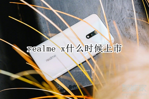 realme x什么时候上市