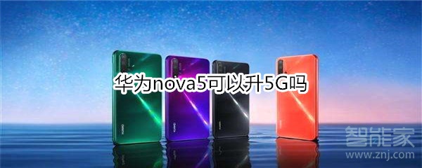 华为nova5可以升5G吗