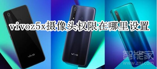 vivoz5x摄像头权限在哪里设置