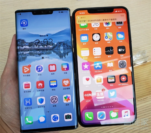 华为mate30pro和iphone11区别