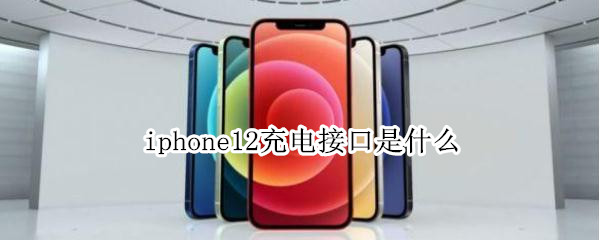 iphone12充电接口是什么