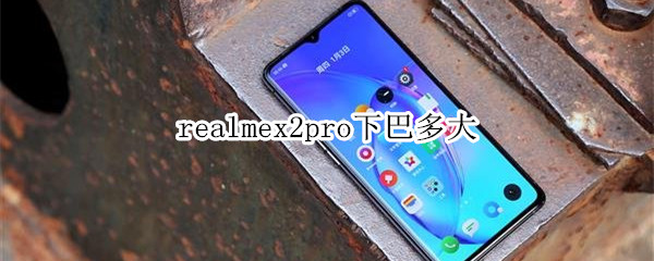 realmex2pro下巴多大