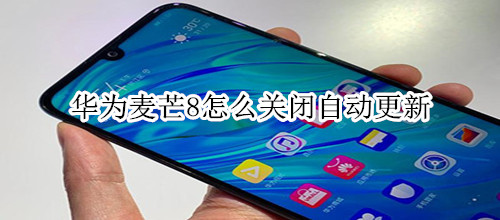 华为麦芒8怎么关闭自动更新