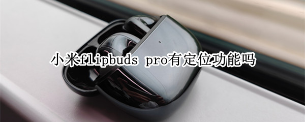 小米flipbuds pro有定位功能吗