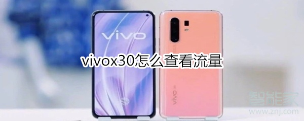 vivox30怎么查看流量