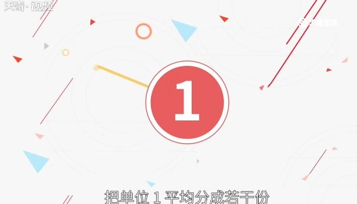 分数单位是什么意思 分数单位是个什么意思