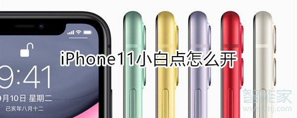 iphone11小白点怎么开