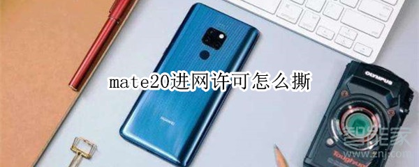 mate20进网许可怎么撕