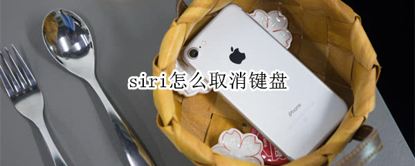 siri怎么取消键盘