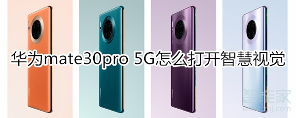 华为mate30pro 5G版怎么打开智慧视觉