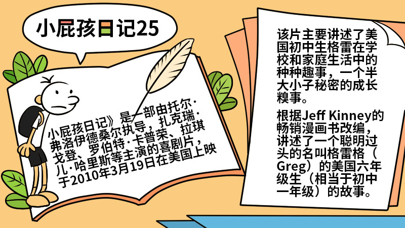 小屁孩日记25手抄报  小屁孩日记25手抄报教程