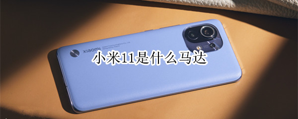 小米11是什么马达