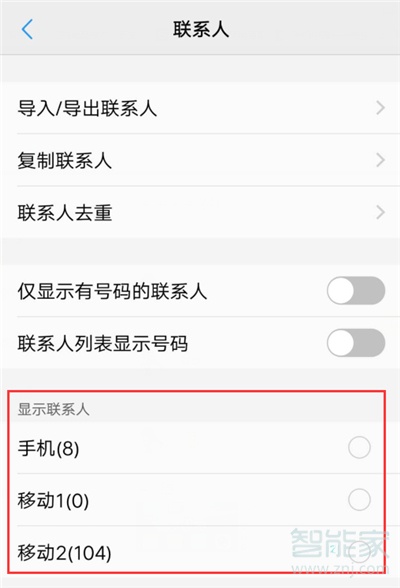 iqoo怎么隐藏联系人