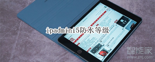 ipadmini5防水等级