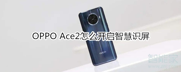 OPPO Ace2怎么开启智慧识屏