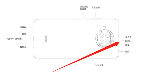 红米note9pro有呼吸灯吗