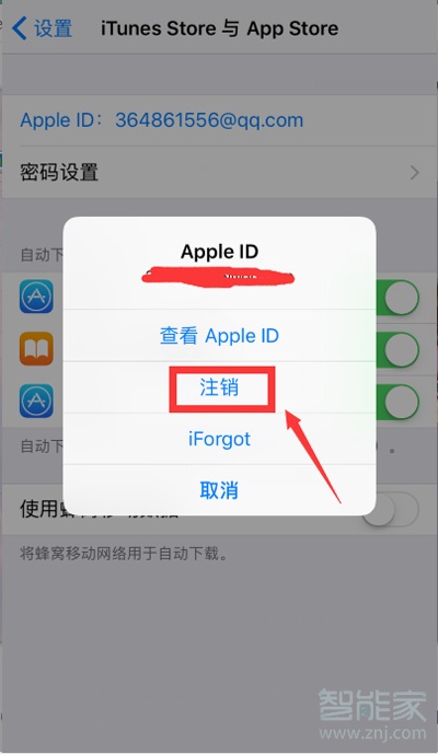 appstore怎么退出id账号