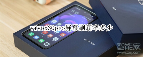 vivox30pro屏幕刷新率多少