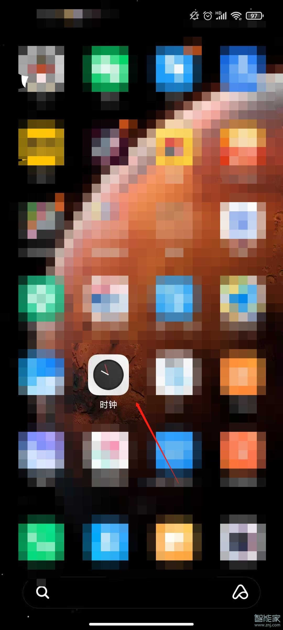 小米11闹钟在哪里设置