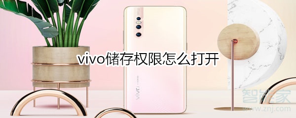 vivo储存权限怎么打开