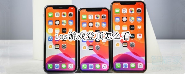 ios游戏登顶怎么看