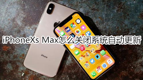 iPhoneXs Max怎么关闭系统自动更新