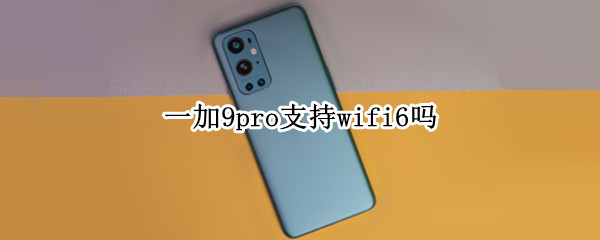 一加9pro支持wifi6吗