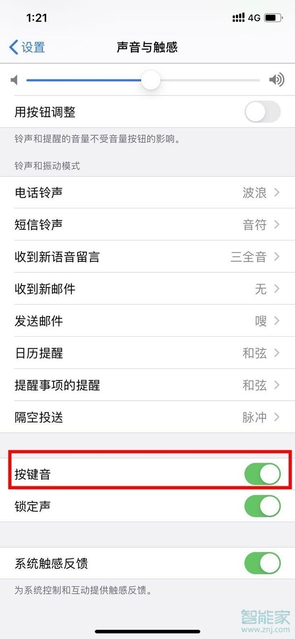 ios14打字震动怎么开