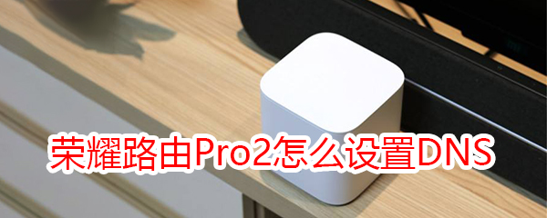 荣耀路由Pro2怎么设置DNS