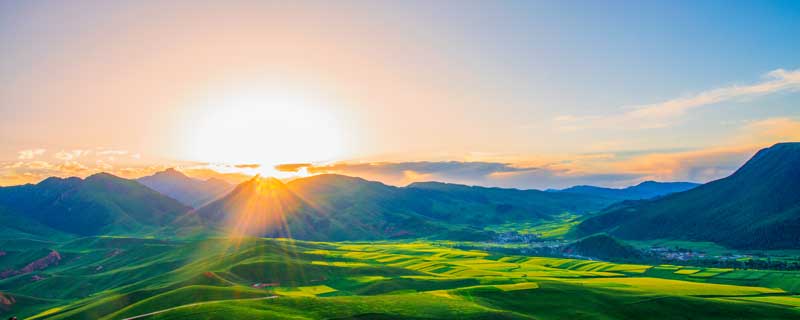 太阳从哪里升起 太阳从哪里升起哪里落下 