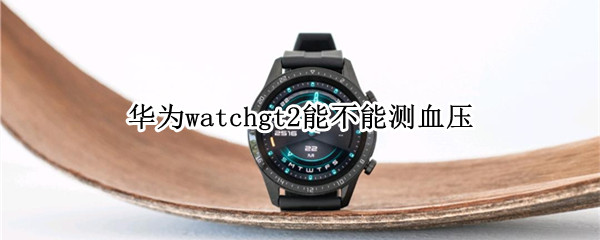 华为watchgt2能不能测血压