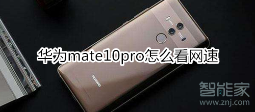 华为mate10pro怎么看网速