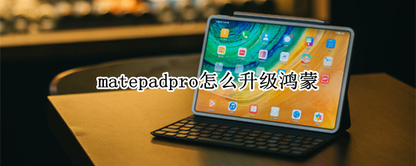 matepadpro怎么升级鸿蒙