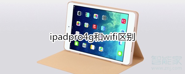 ipadpro4g和wifi区别