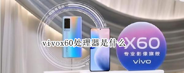 vivox60处理器是什么