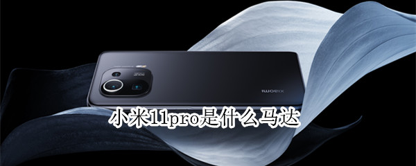 小米11pro是什么马达