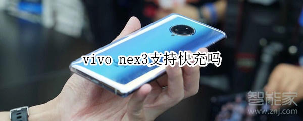 vivo nex3支持快充吗