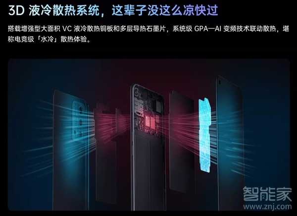 oppok9是什么散热方式