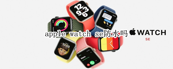 apple watch se防水吗