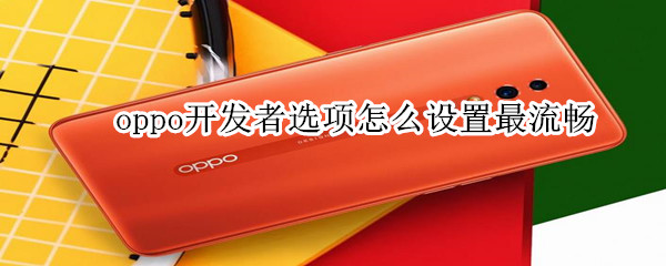 oppo开发者选项怎么设置最流畅