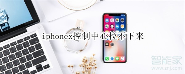 iphonex控制中心拉不下来