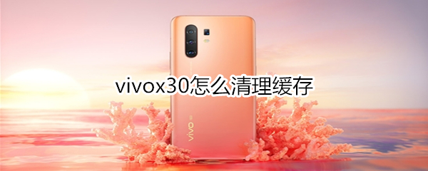 vivox30怎么清理缓存