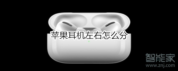 苹果耳机左右怎么分