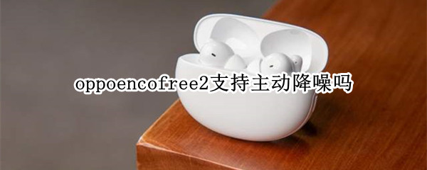 oppoencofree2支持主动降噪吗