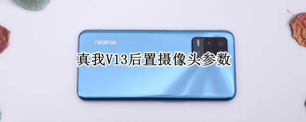 真我V13后置摄像头参数