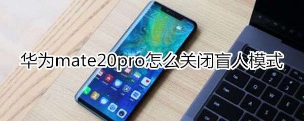 华为mate20pro怎么关闭盲人模式