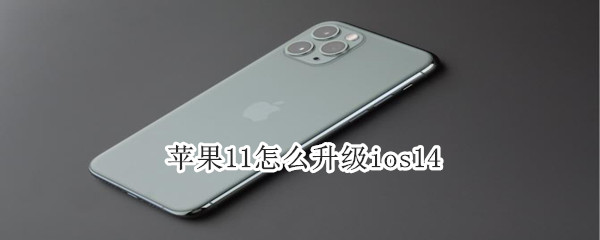 苹果11怎么升级ios14