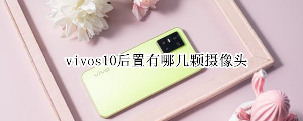 vivos10后置有哪几颗摄像头