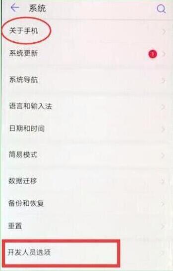 华为nova5iPro怎么打开开发者选项