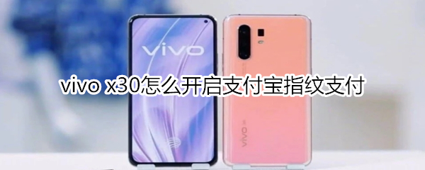 vivo x30怎么开启支付宝指纹支付